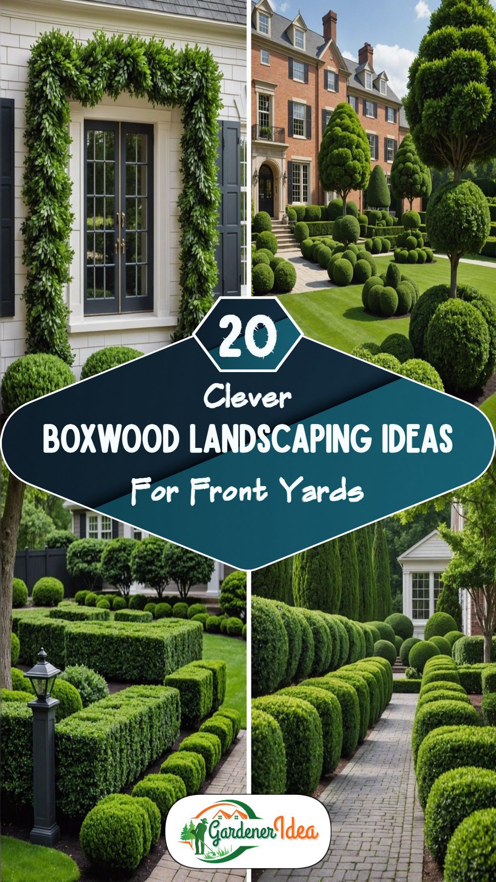 20 Boxwood Landscaping Ideas for a Polished Front Yard