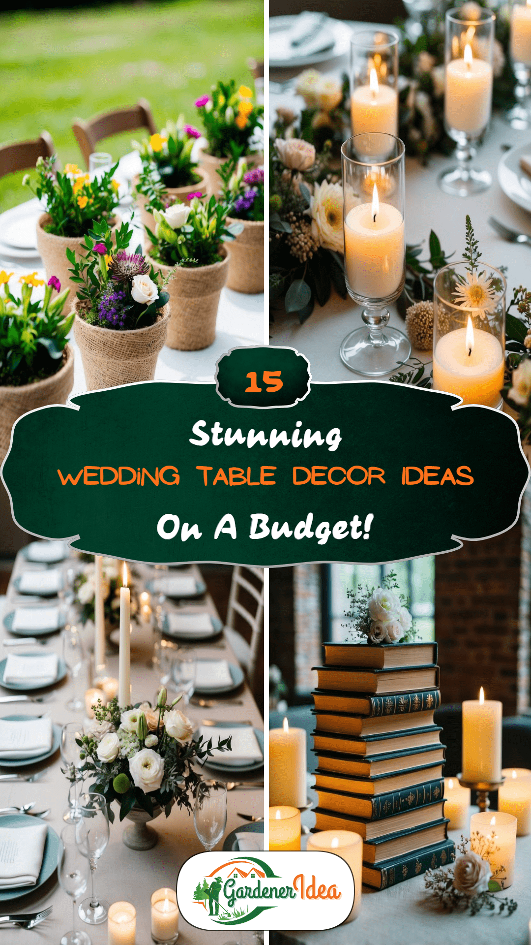 15 Stunning Wedding Table Decor Ideas on a Budget That Wow