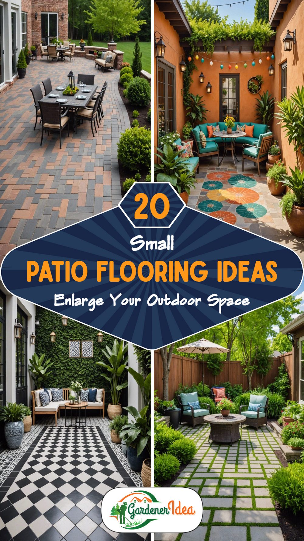 20 Small Patio Flooring Ideas For a Brighter Bigger Space