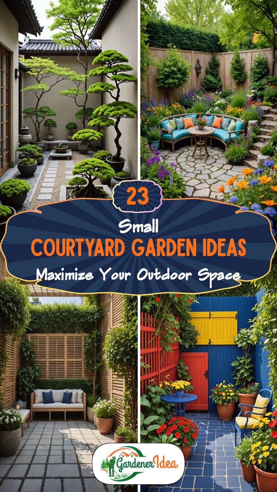 23 Small Courtyard Garden Ideas Worth Copying