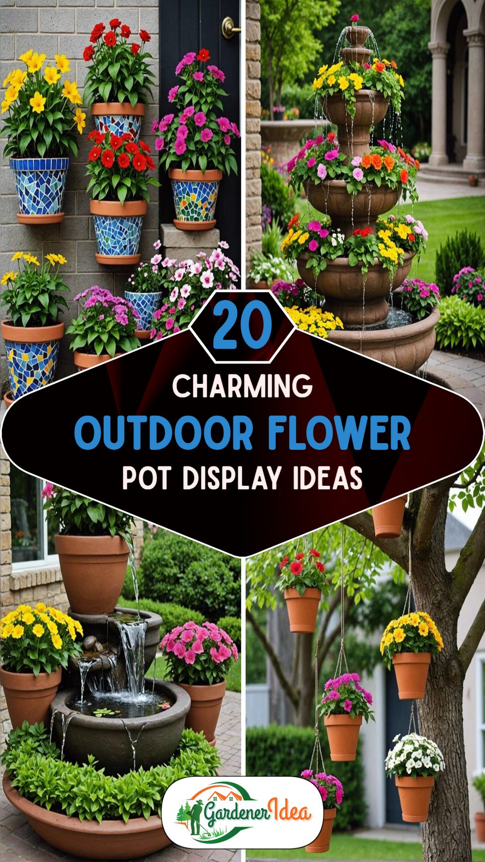 20 Outdoor Flower Pot Ideas Worth Copying This Season