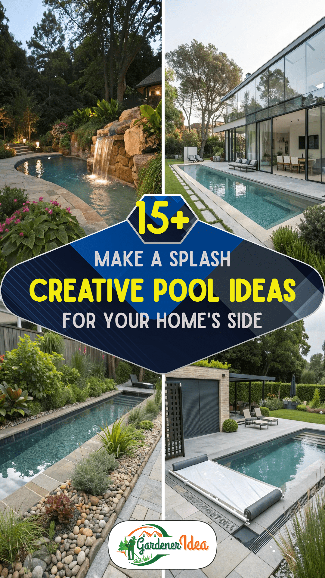 15+ Creative Pool Ideas for Your Home’s Side Yard