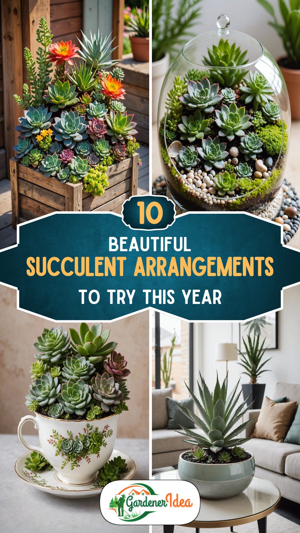 10 Beautiful Succulent Arrangements Worth Trying This Year