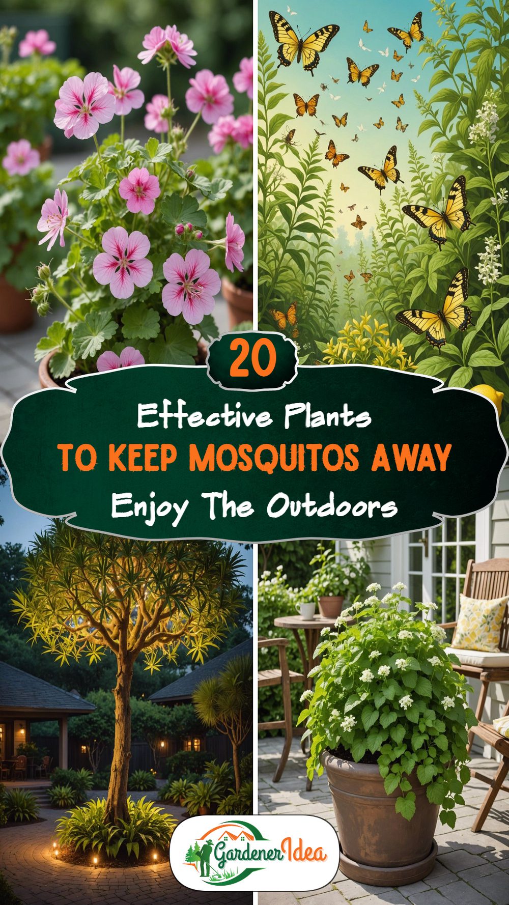 20 Best Plants to Keep Mosquitos Away Naturally