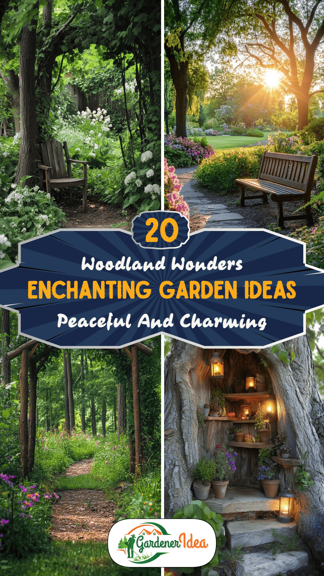 Woodland Wonders: 20 Enchanting Garden Ideas to Try