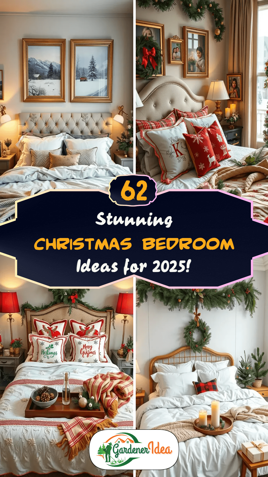 62 Christmas Bedroom Decorating Ideas for a Cozy 2025