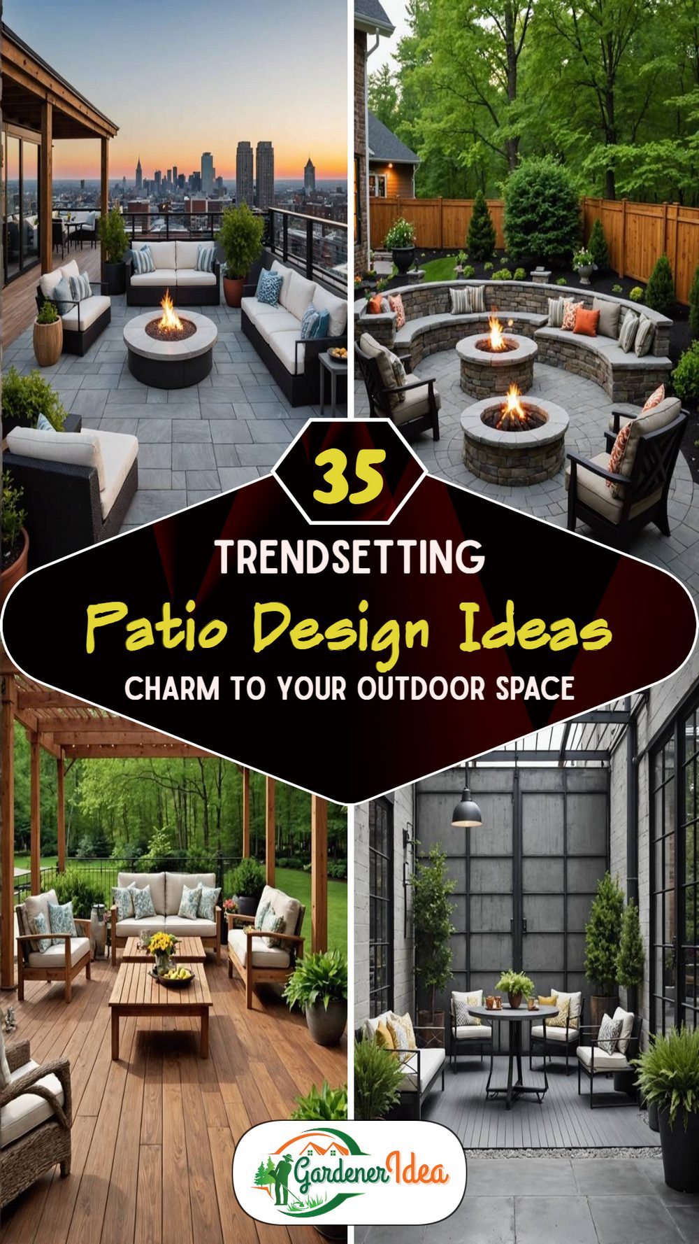 35 Trendsetting Patio Design Ideas Worth Copying