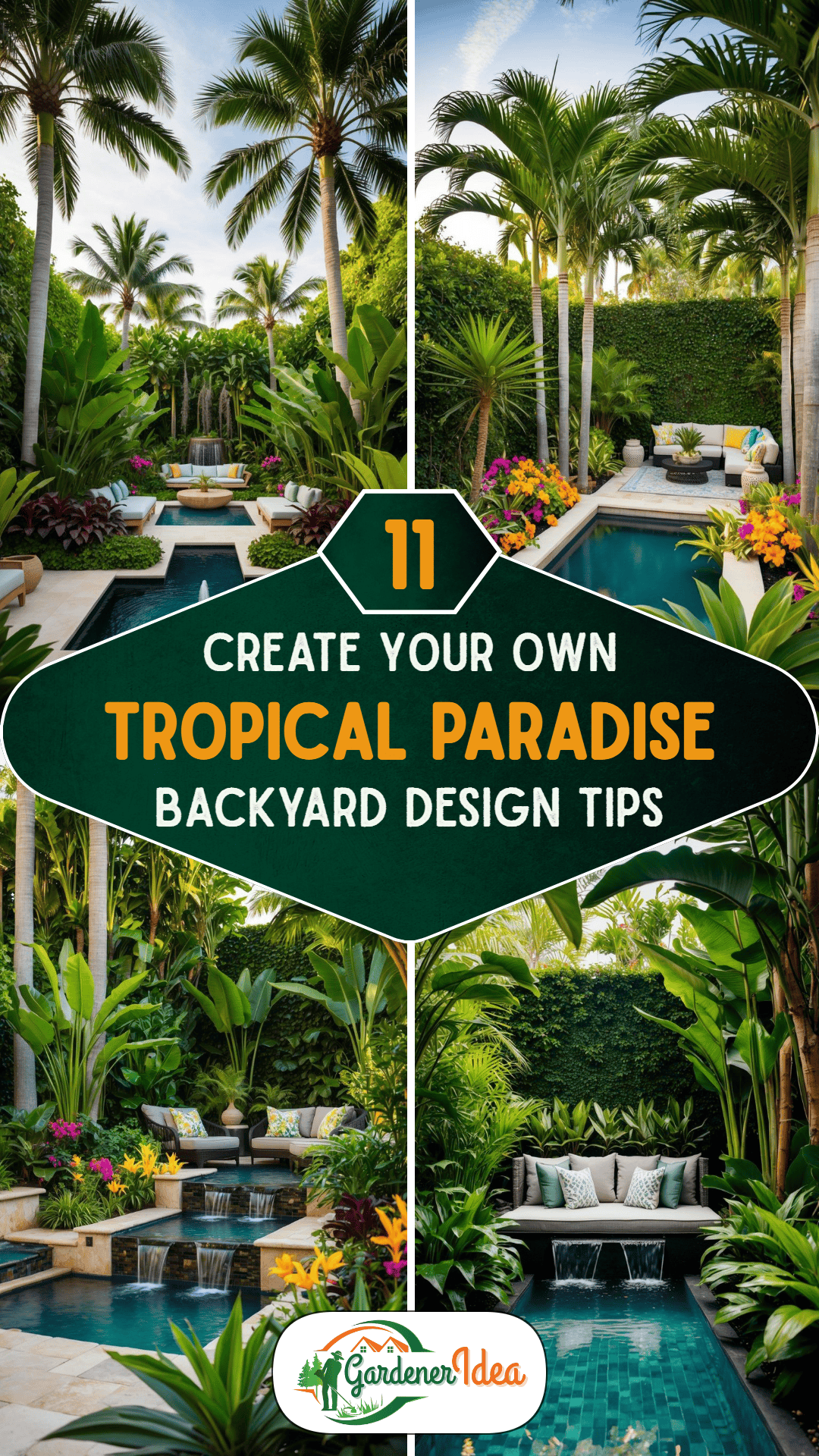Tropical Paradise Backyard Design Tips for a Dream Yard