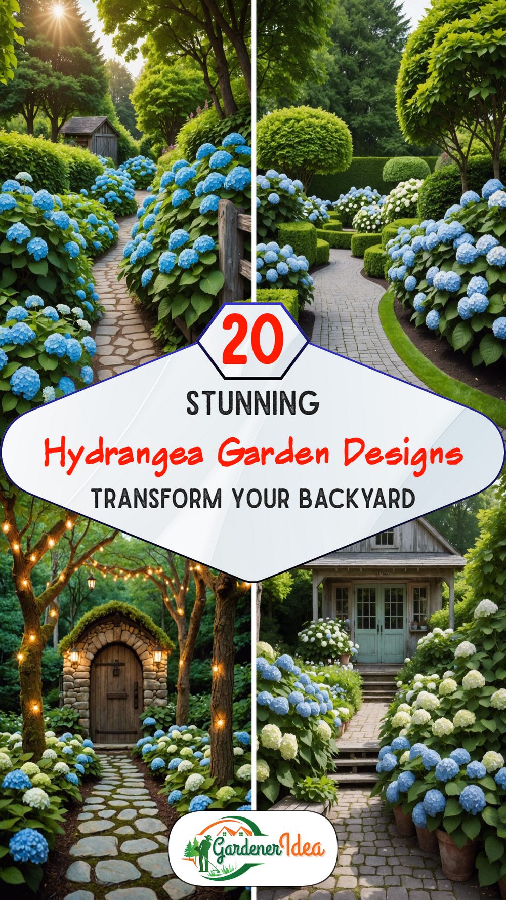 20 Hydrangea Garden Designs That Beautify Any Yard