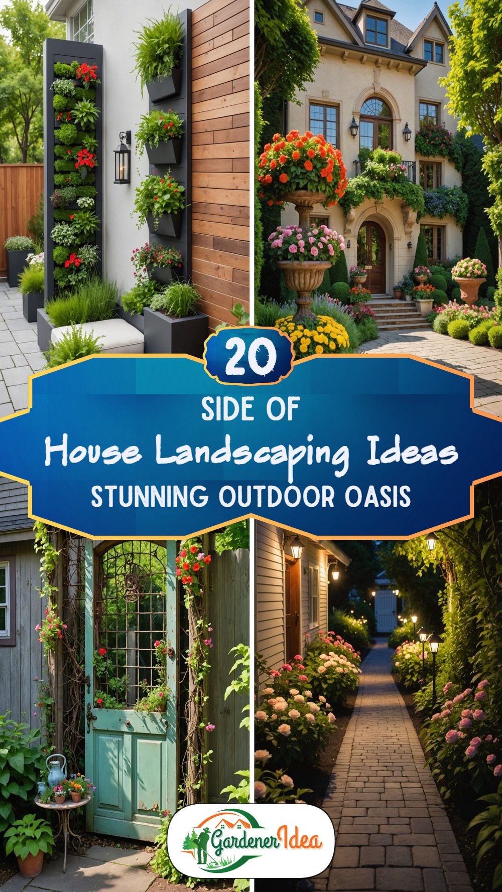 20 House Landscaping Ideas for Your Side Yard