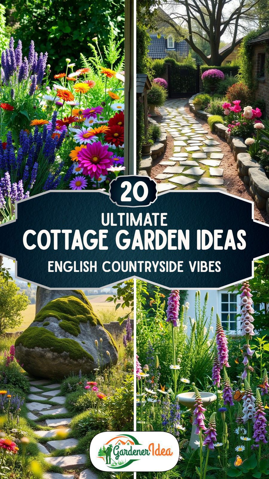 20 Cottage Garden Ideas for English Countryside Charm