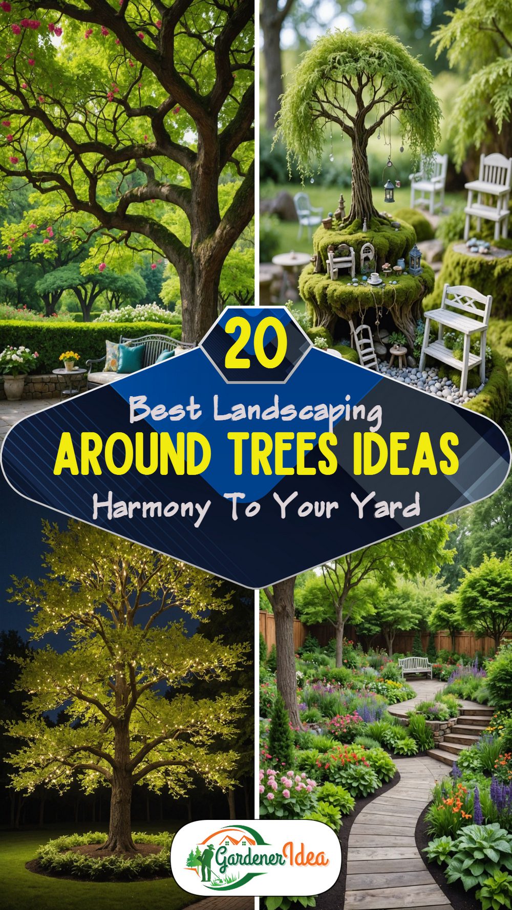 20 Landscaping Around Trees Ideas for Any Yard