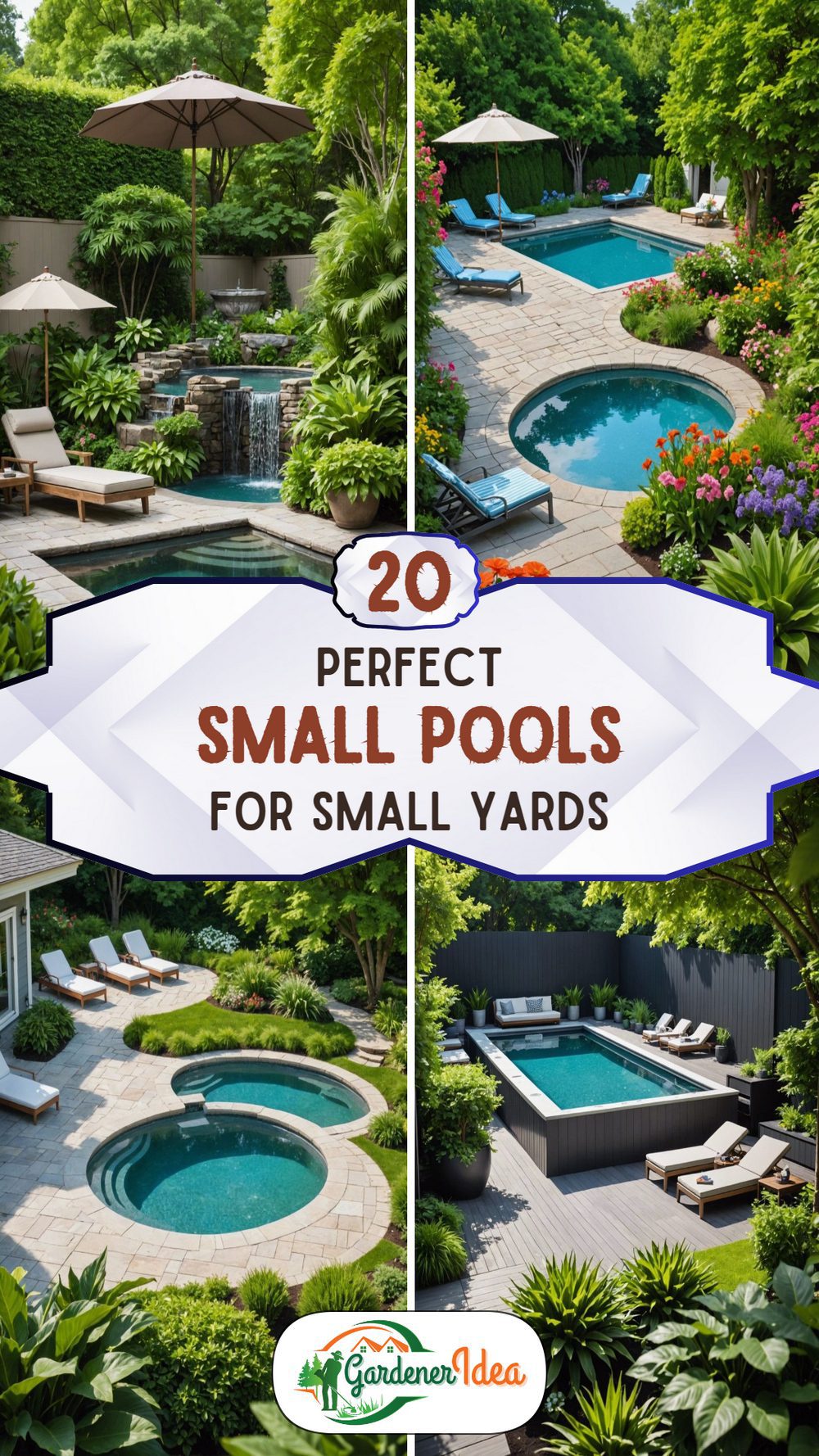 20 Small Pools for Small Yards Worth Copying