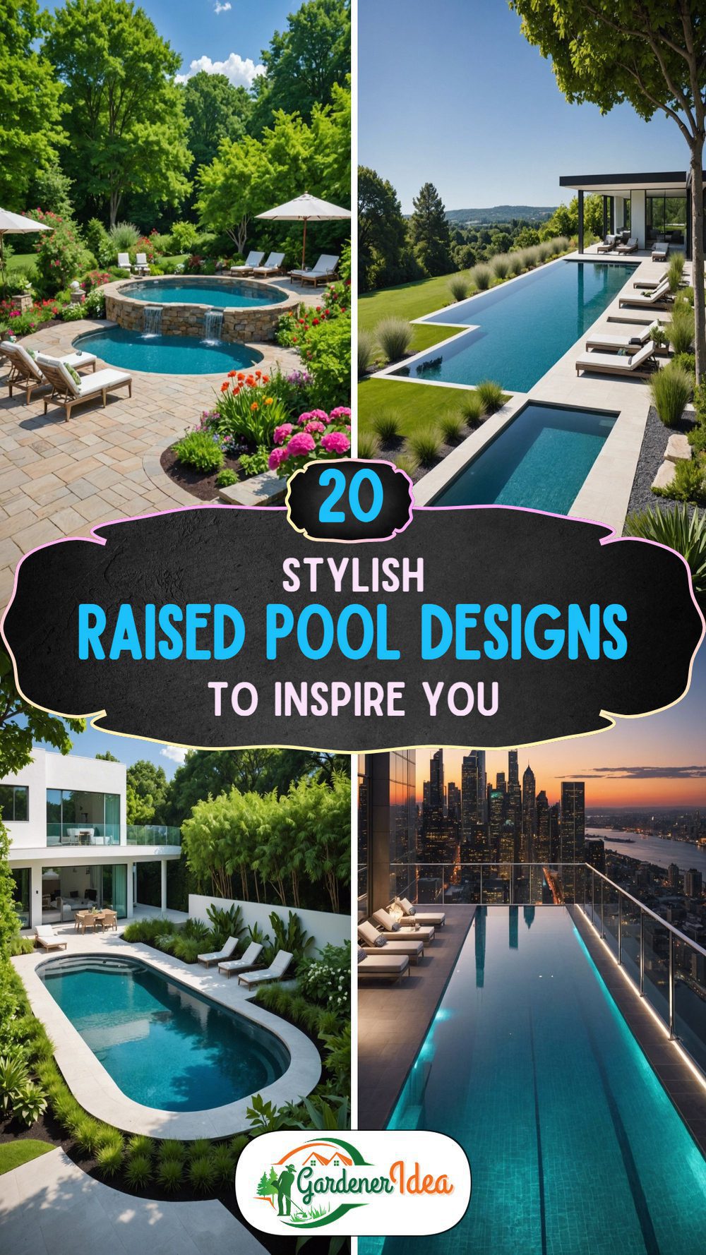 20 Stylish Raised Pool Designs Worth Copying