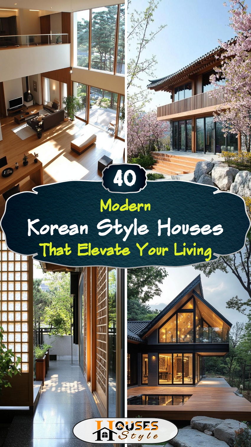 40 Modern Korean Style Houses That Elevate Your Living