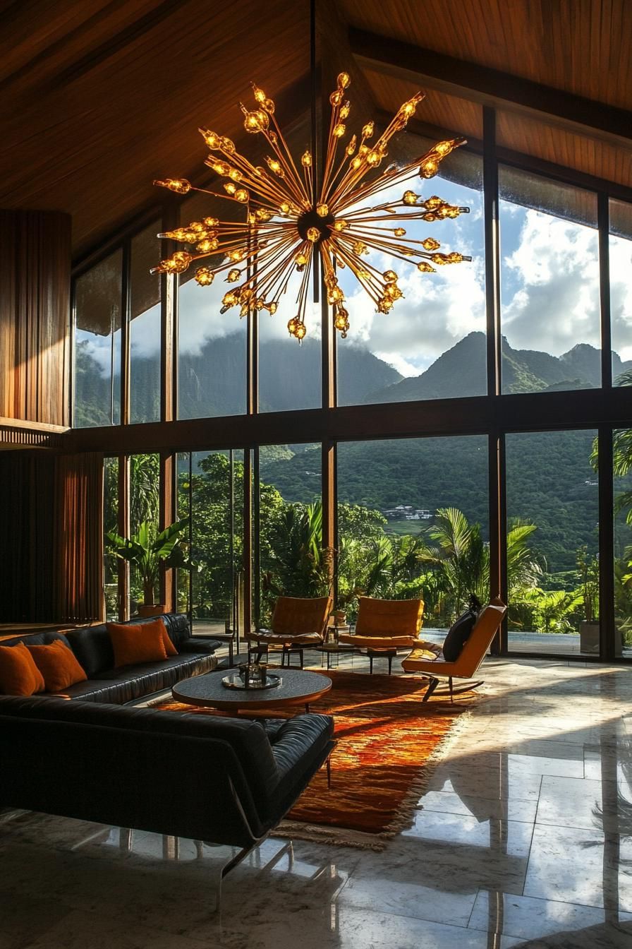 Sputnik Chandeliers for Retro Lighting