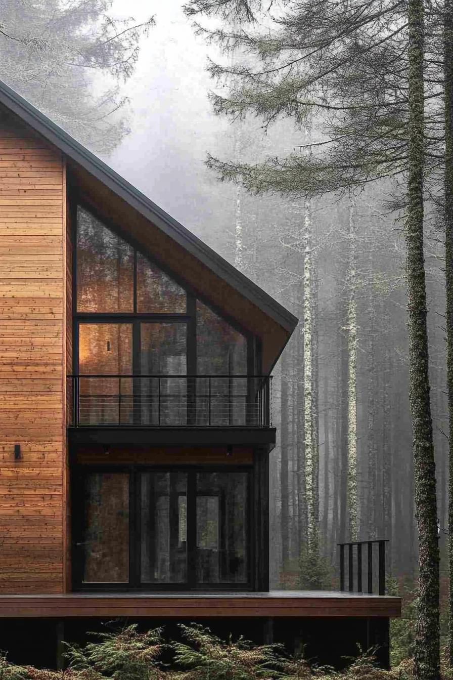 Rustic Wood Framed by Modern Aluminum Details - photo 4
