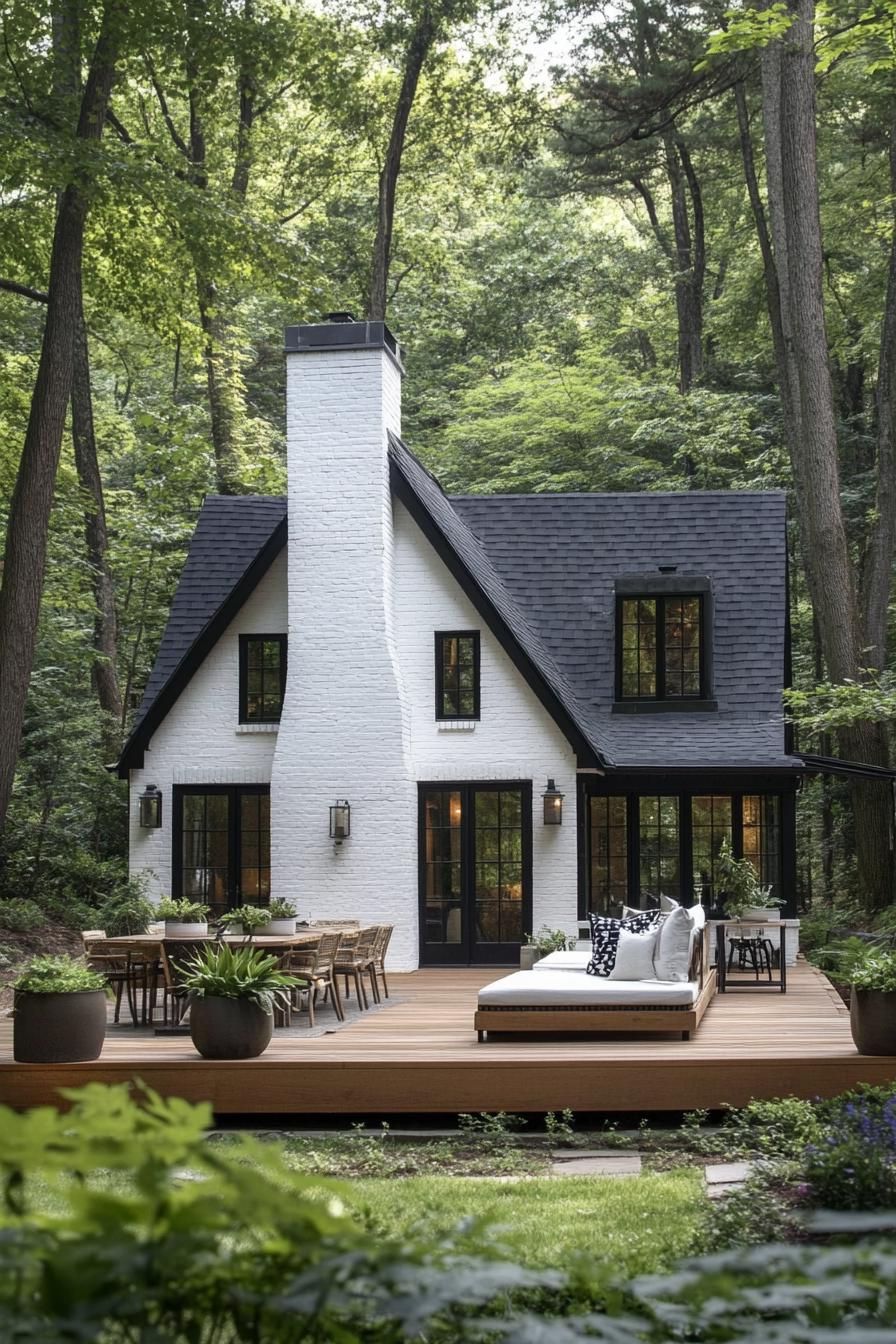 Woodland Cottage With a Cozy Patio