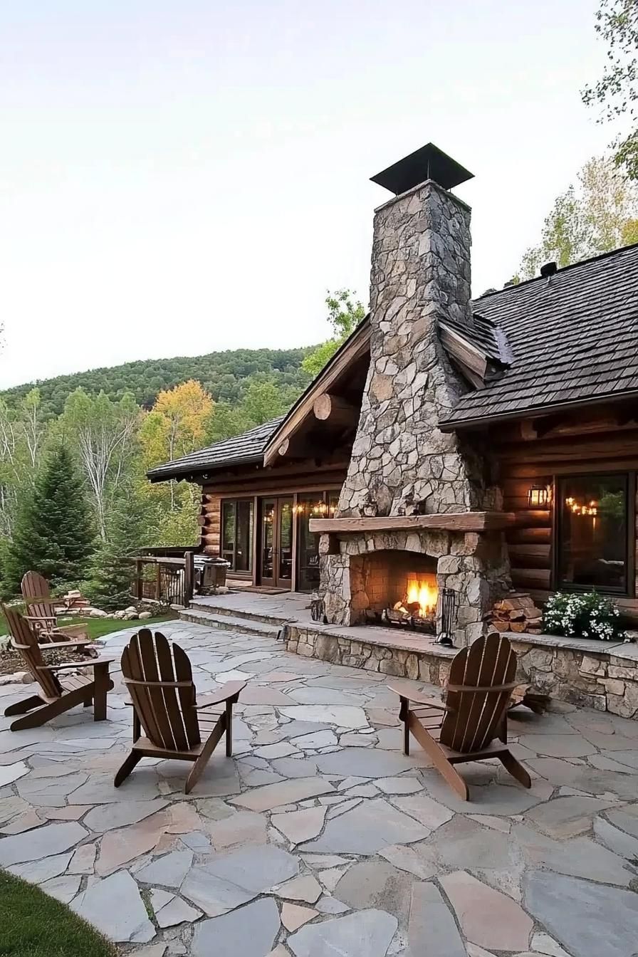Log Cabins With Wraparound Porches - photo 3