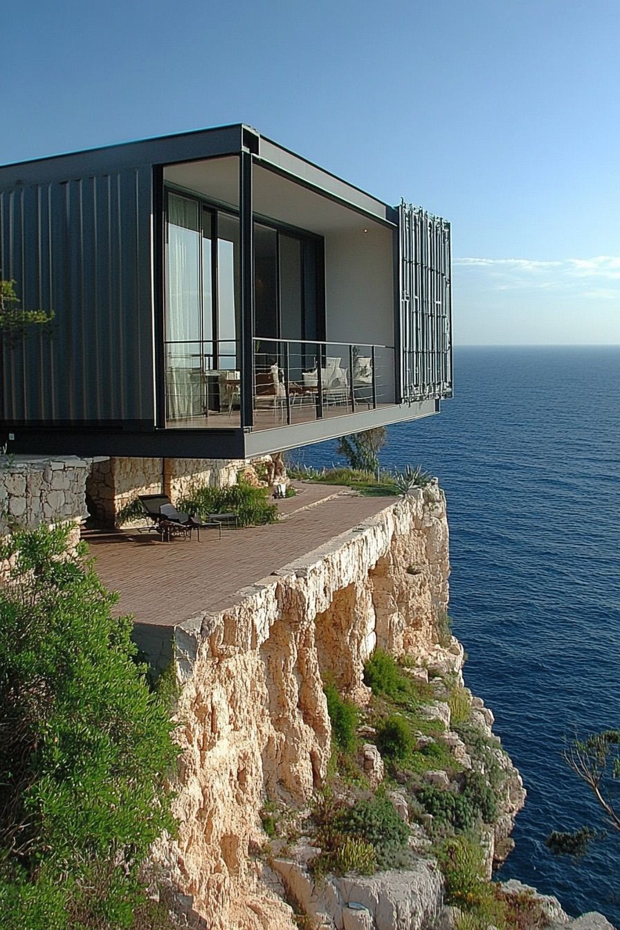Shipping Container Home With Cantilevered Balconies - photo 4