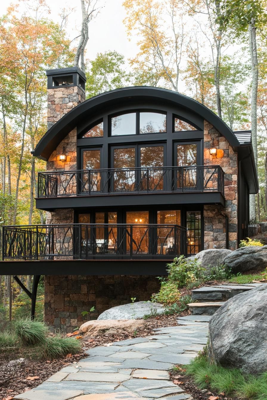 A Forest Cabin With a Modern Update