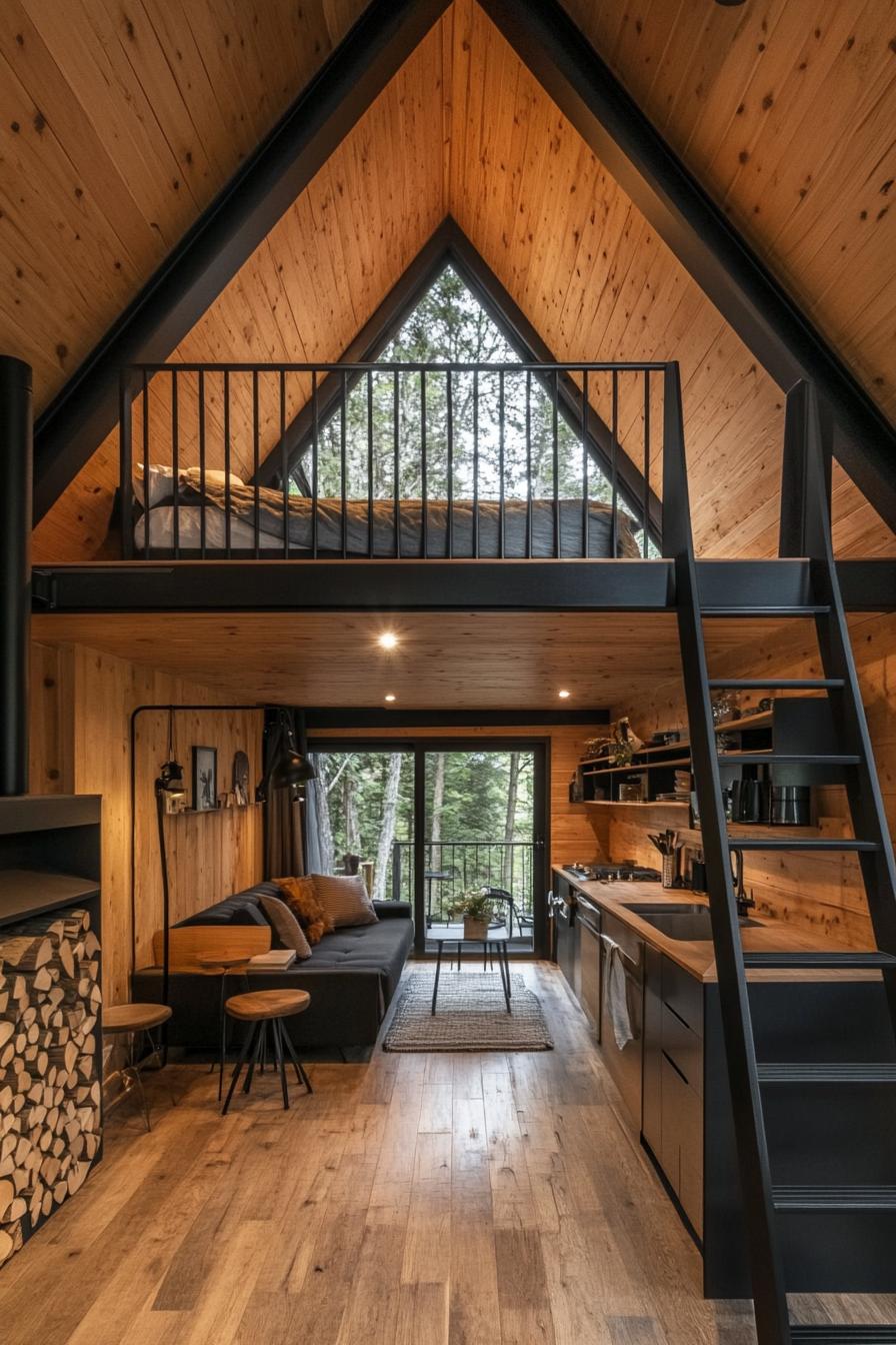 Lofted Log Cabin