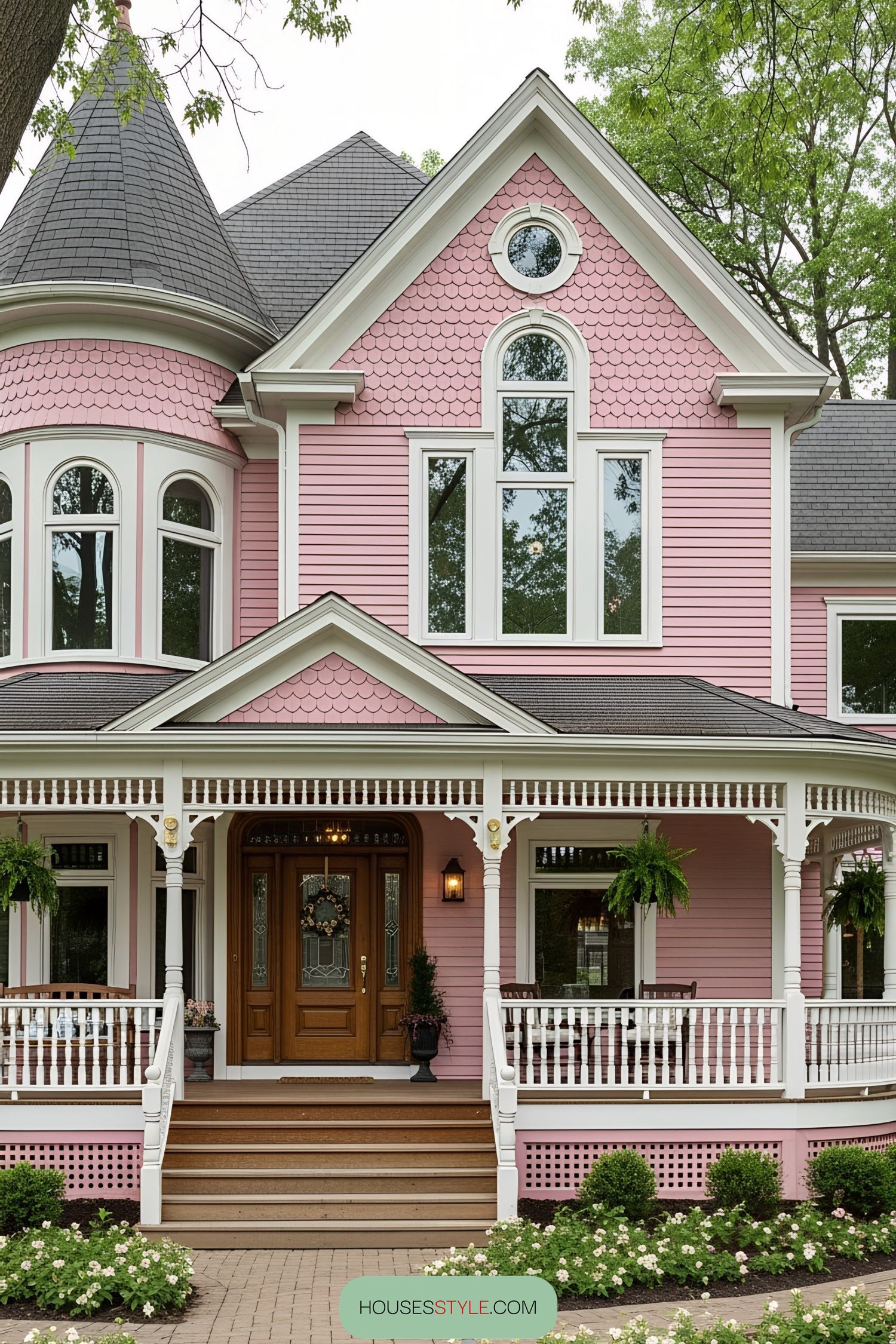 A Peachy Perfection Victorian Villa