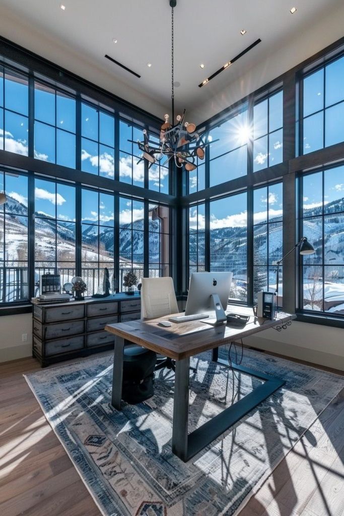 Multi-level Office Facing the Mountains - photo 2