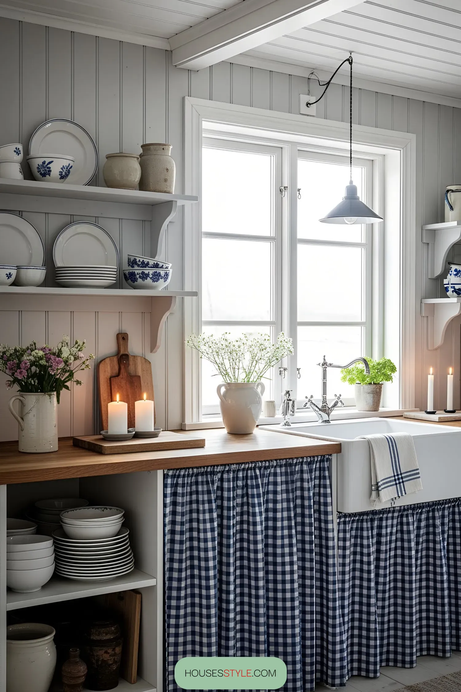 8) A Timeless Swedish Kitchen Haven