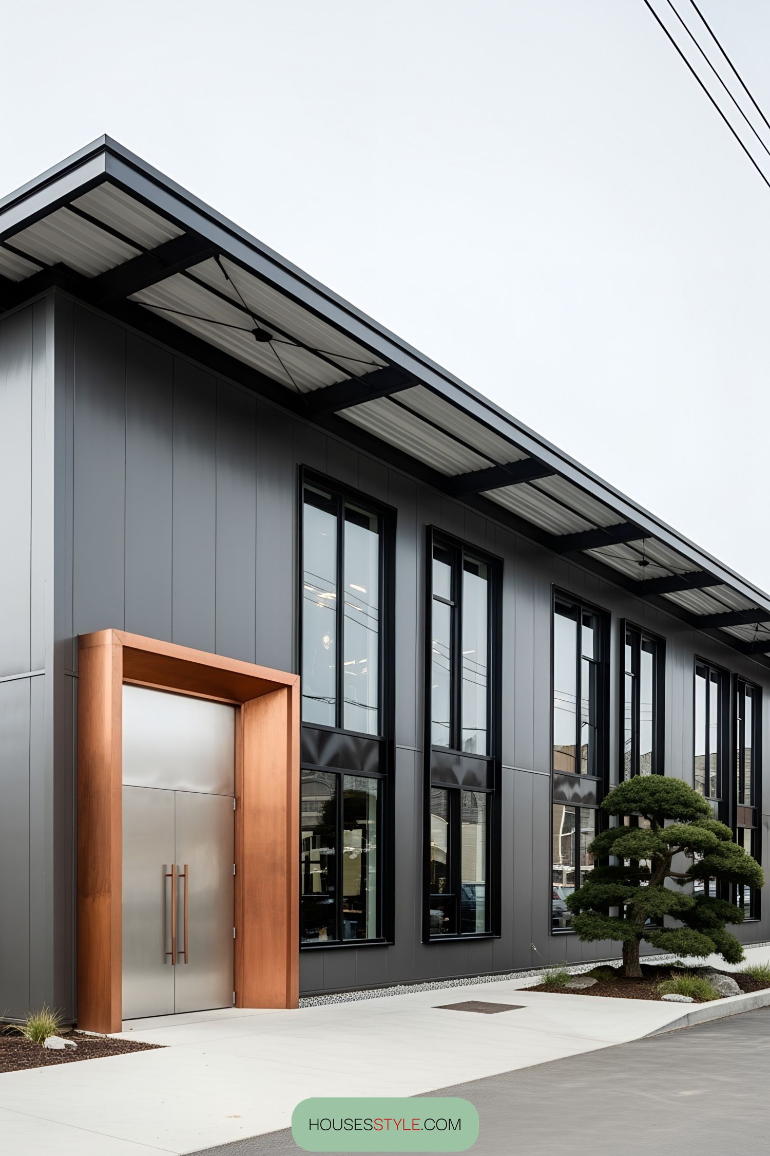 Modern Industrial Facade Design Trends