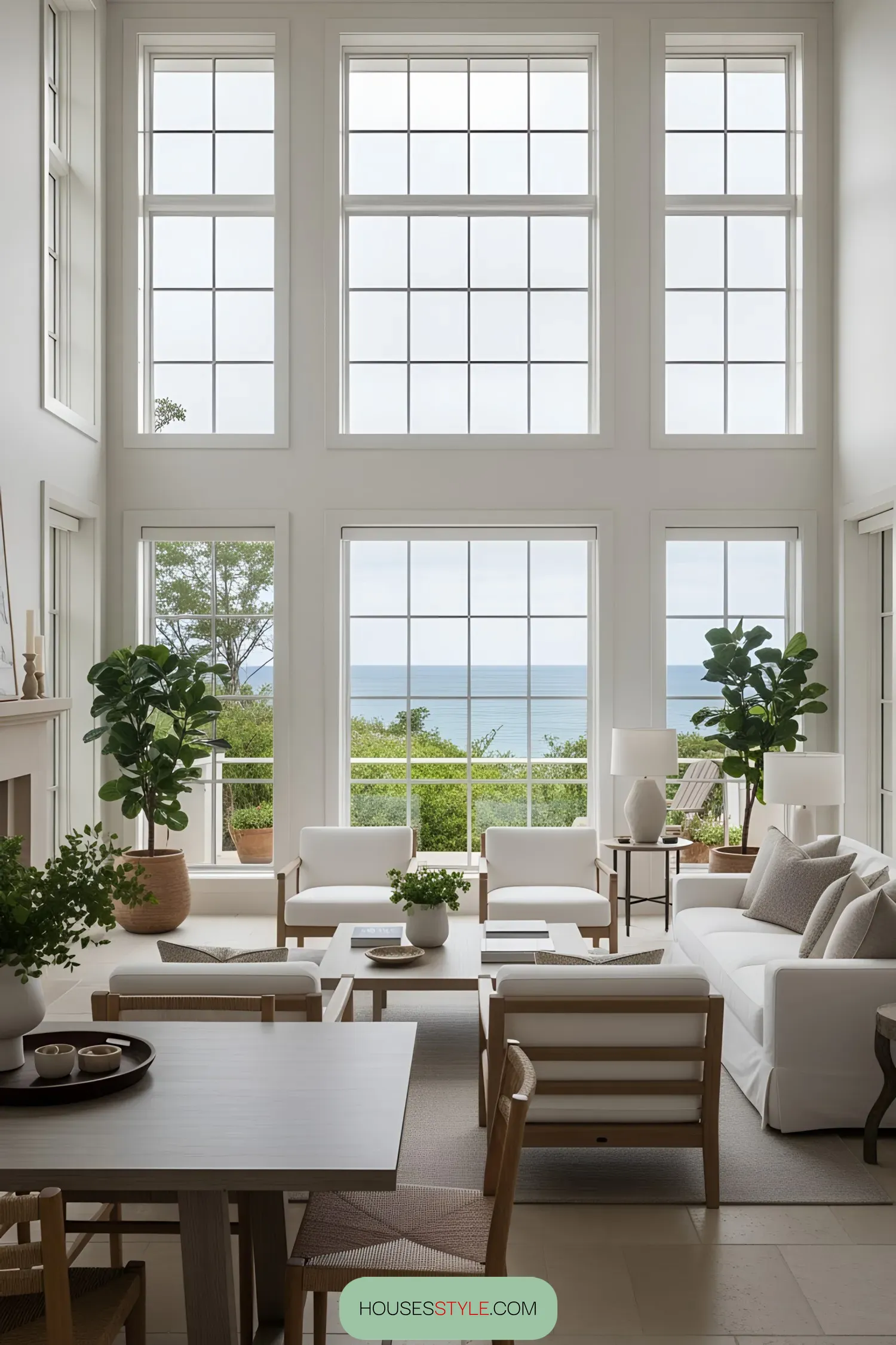 A Beach House Full of Statement Windows