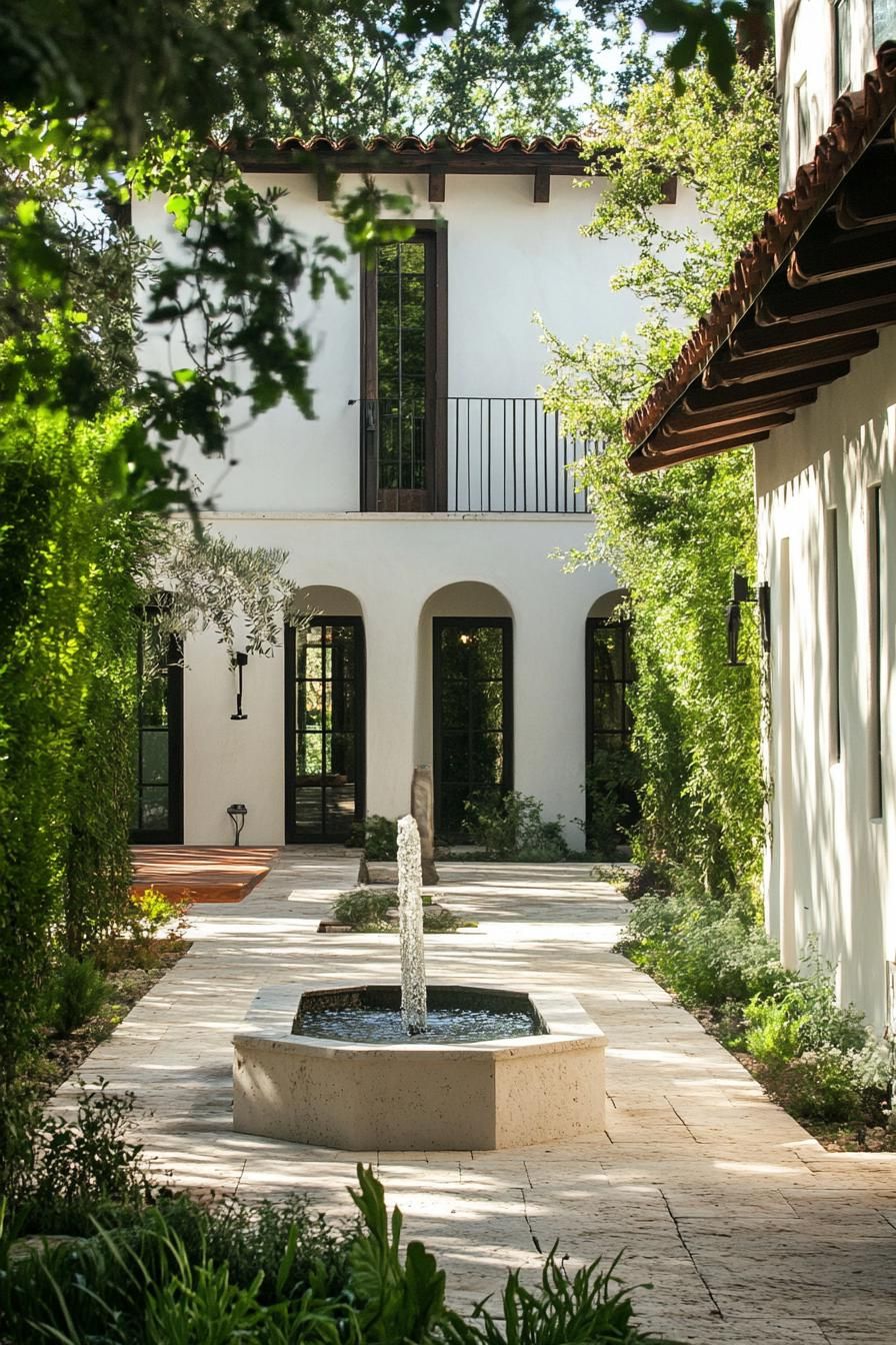 Charming Courtyard Fountains