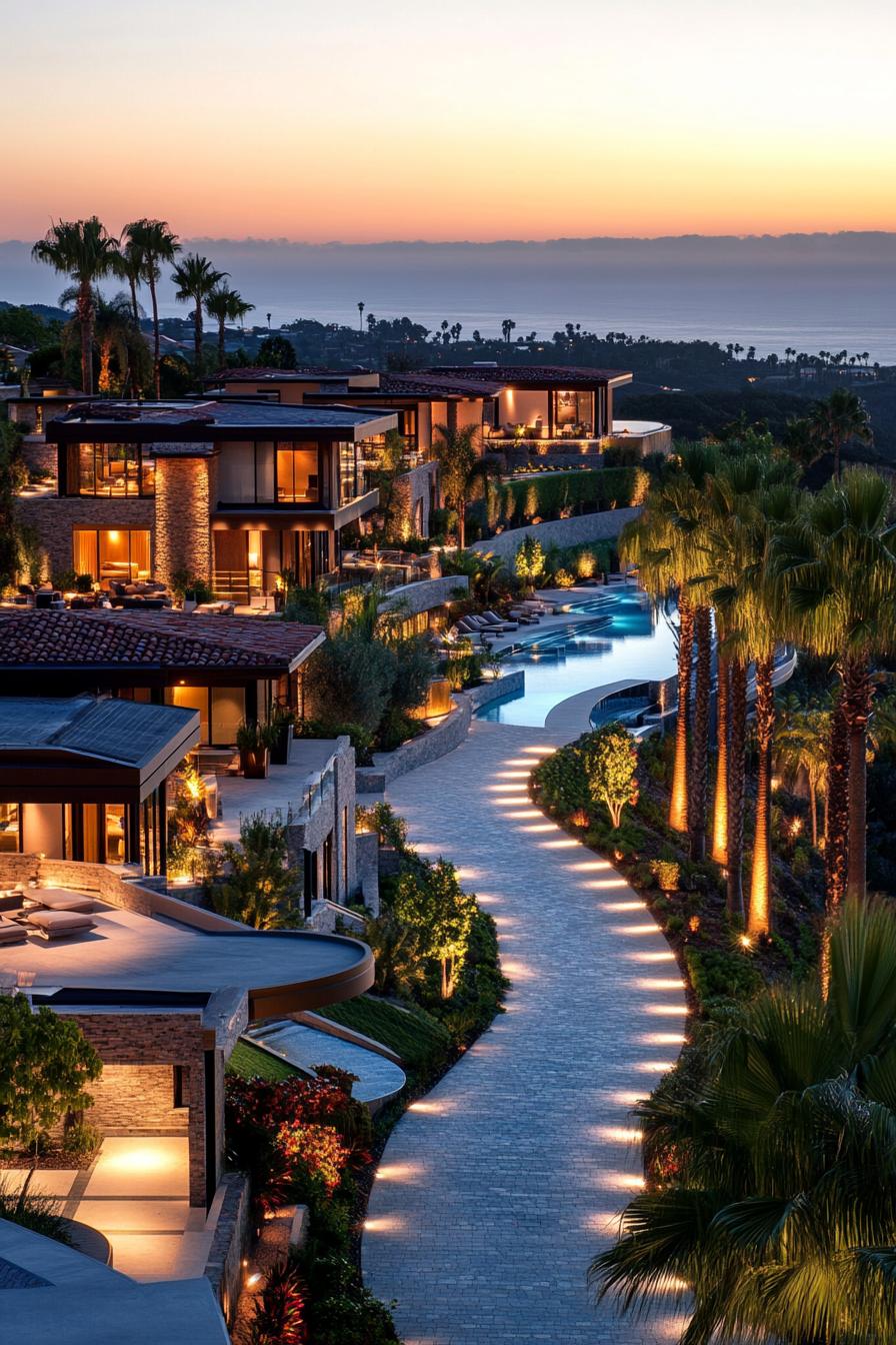 53) Modern Mansion Marvel at Sunset