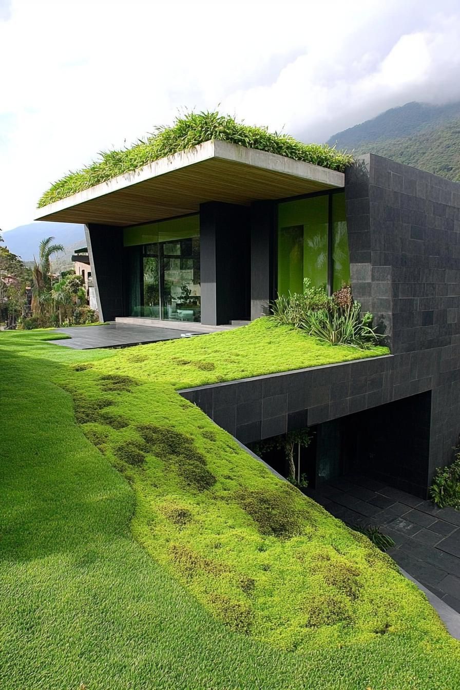 Moss-Covered Roofing Ideas