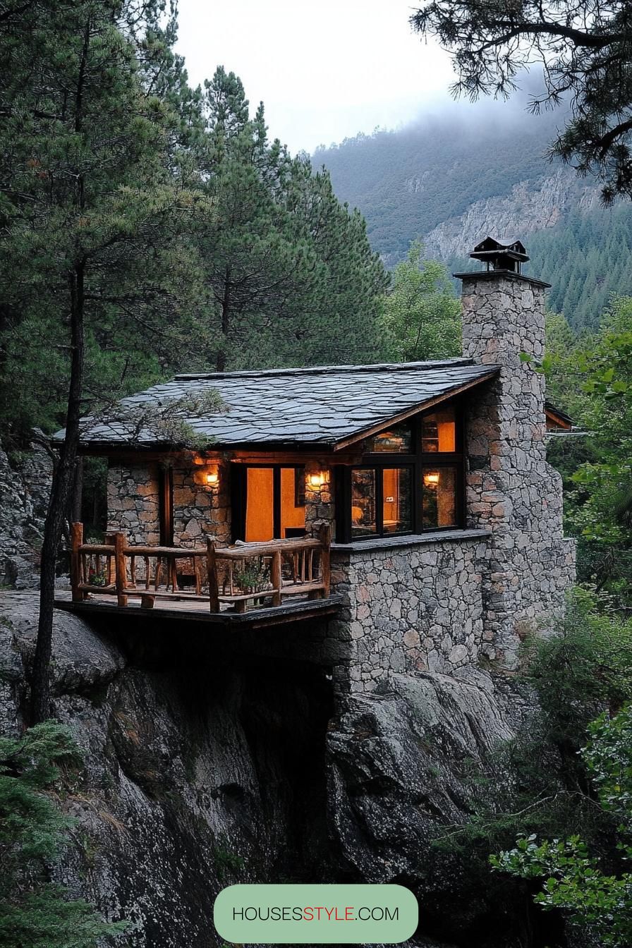 Rustic Stone and Wood Cottage - photo 4