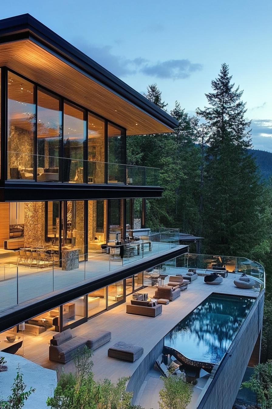 Panoramic Glass-Walled Living Spaces - photo 4