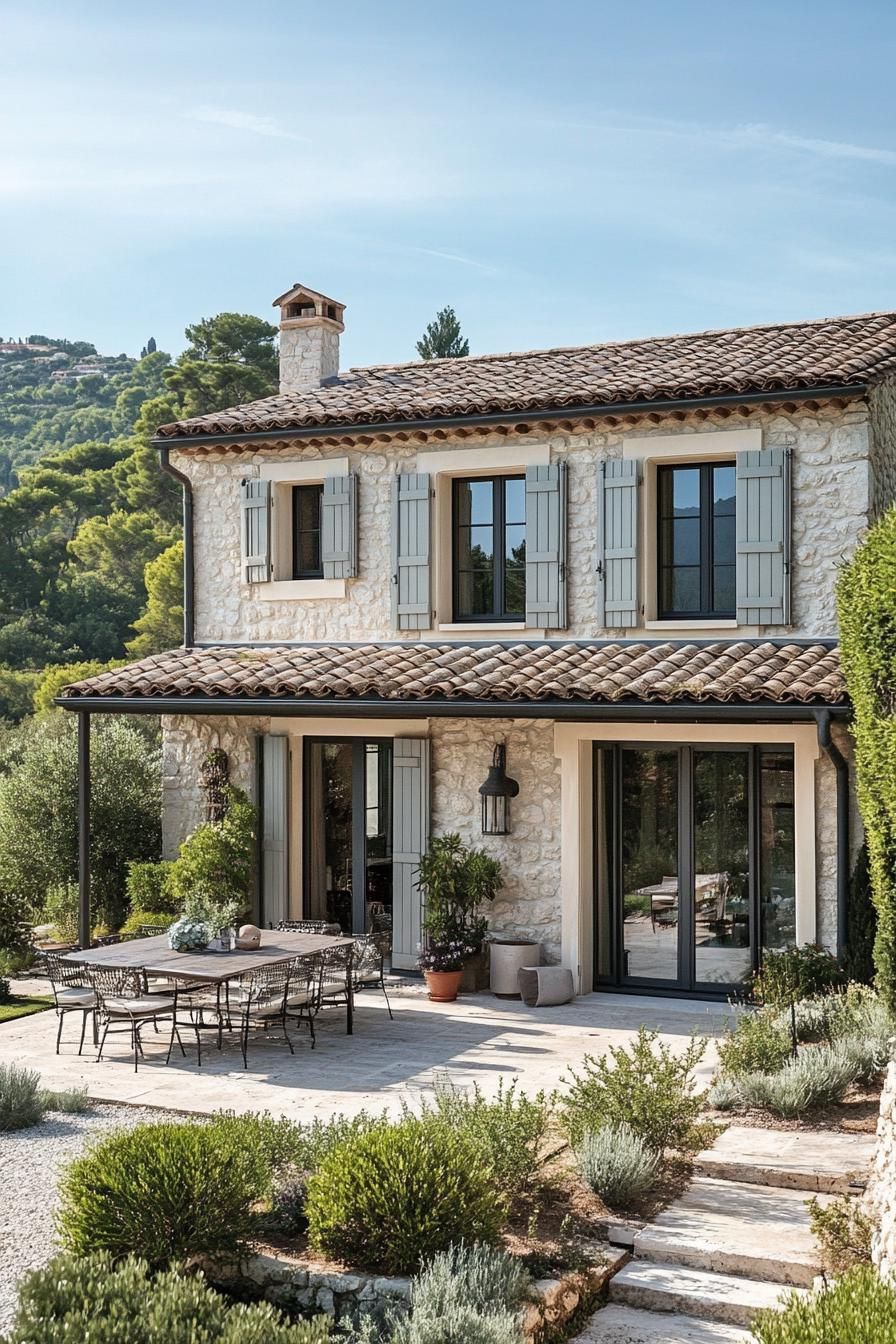 Wooden Shutters Paired With Metal Roofing - photo 3