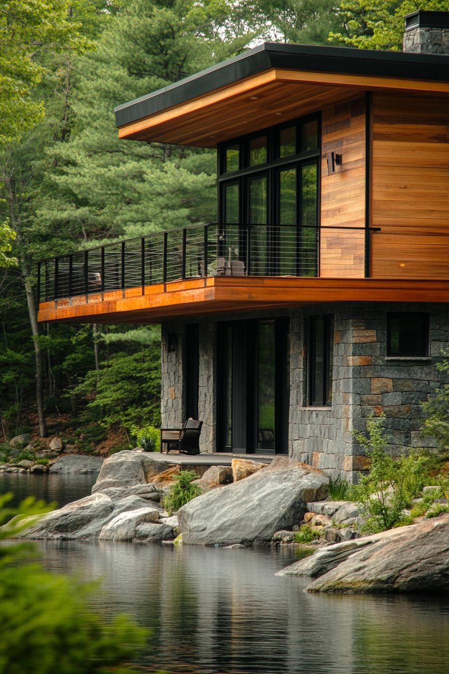 Rustic Stone and Timber Combination - photo 3