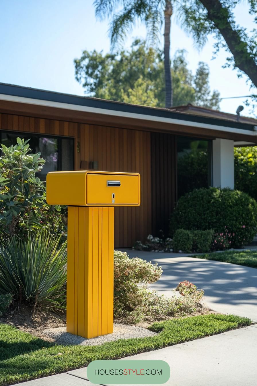Statement Mailbox in Bright Color - photo 3