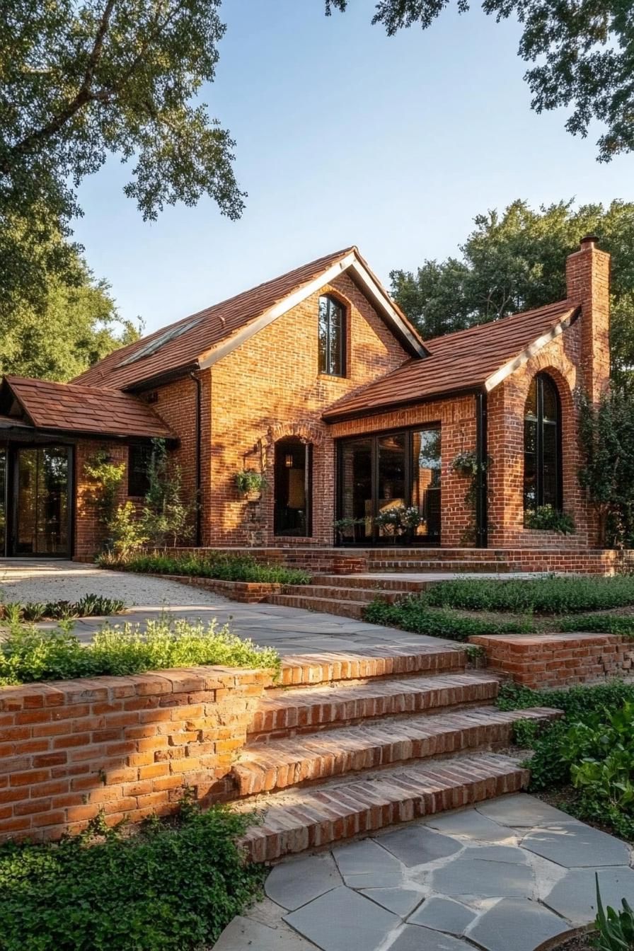 52 Charming Houses with Brick Exterior You Must See - photo 7