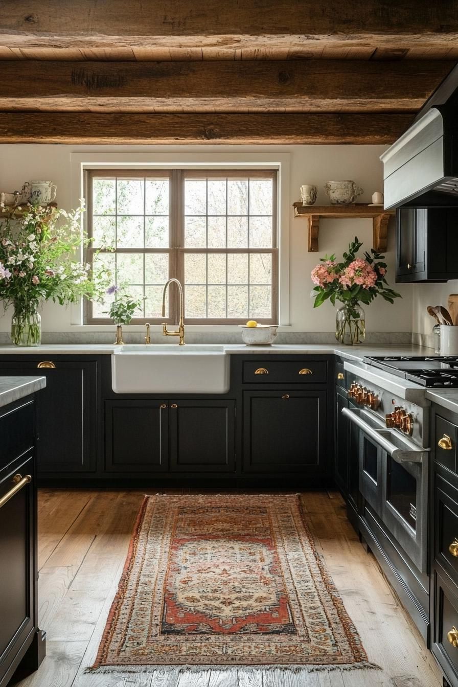 2) Rustic Kitchen Full of Cozy Details