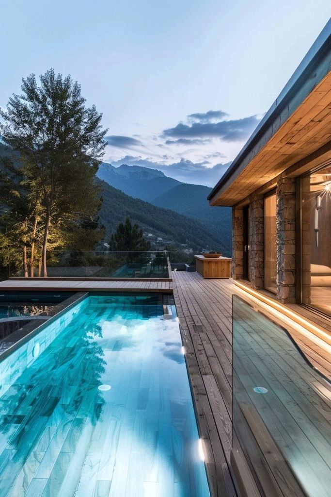 Pools with a Built-In Sauna and Spa