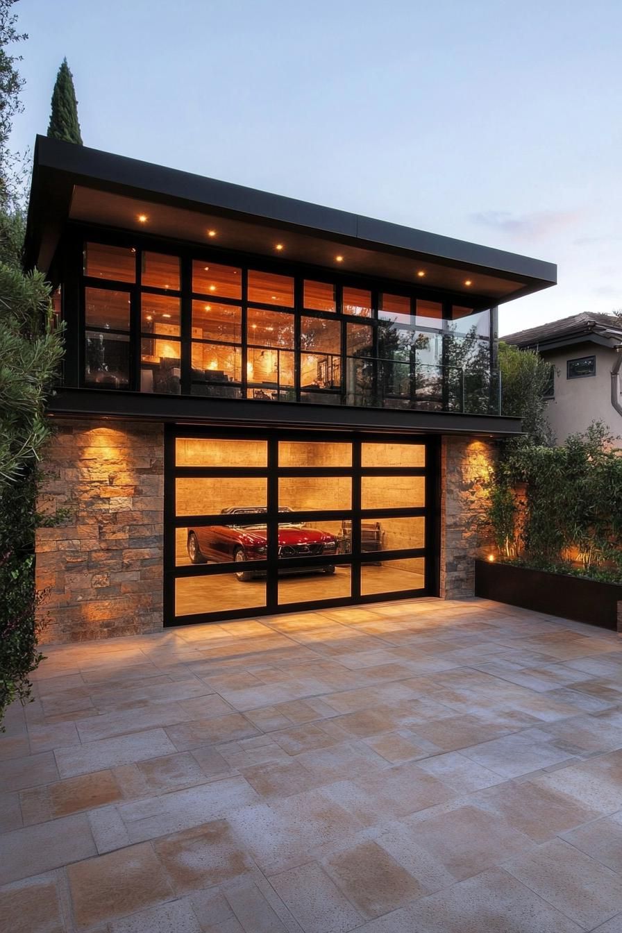 Glass Garage Door Designs - photo 3