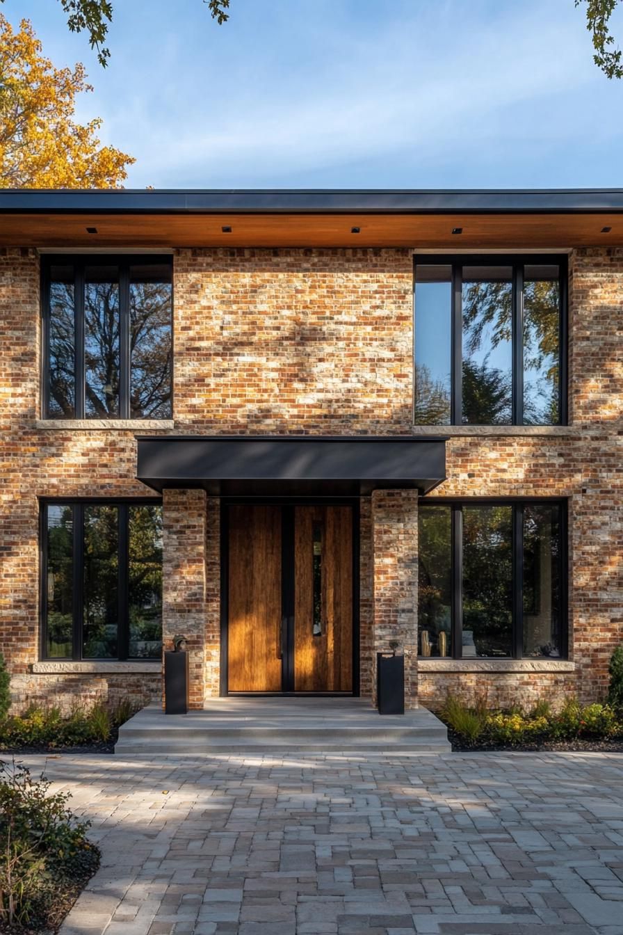 Mid-century Brick With Antique Stonework Accents - photo 2