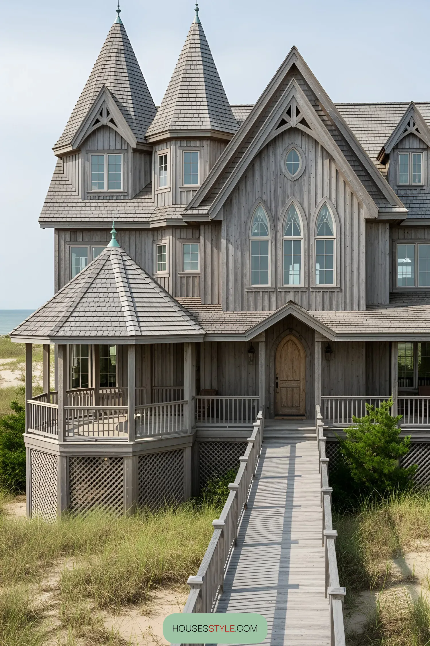Playful Sea-Side Turrets and Towers