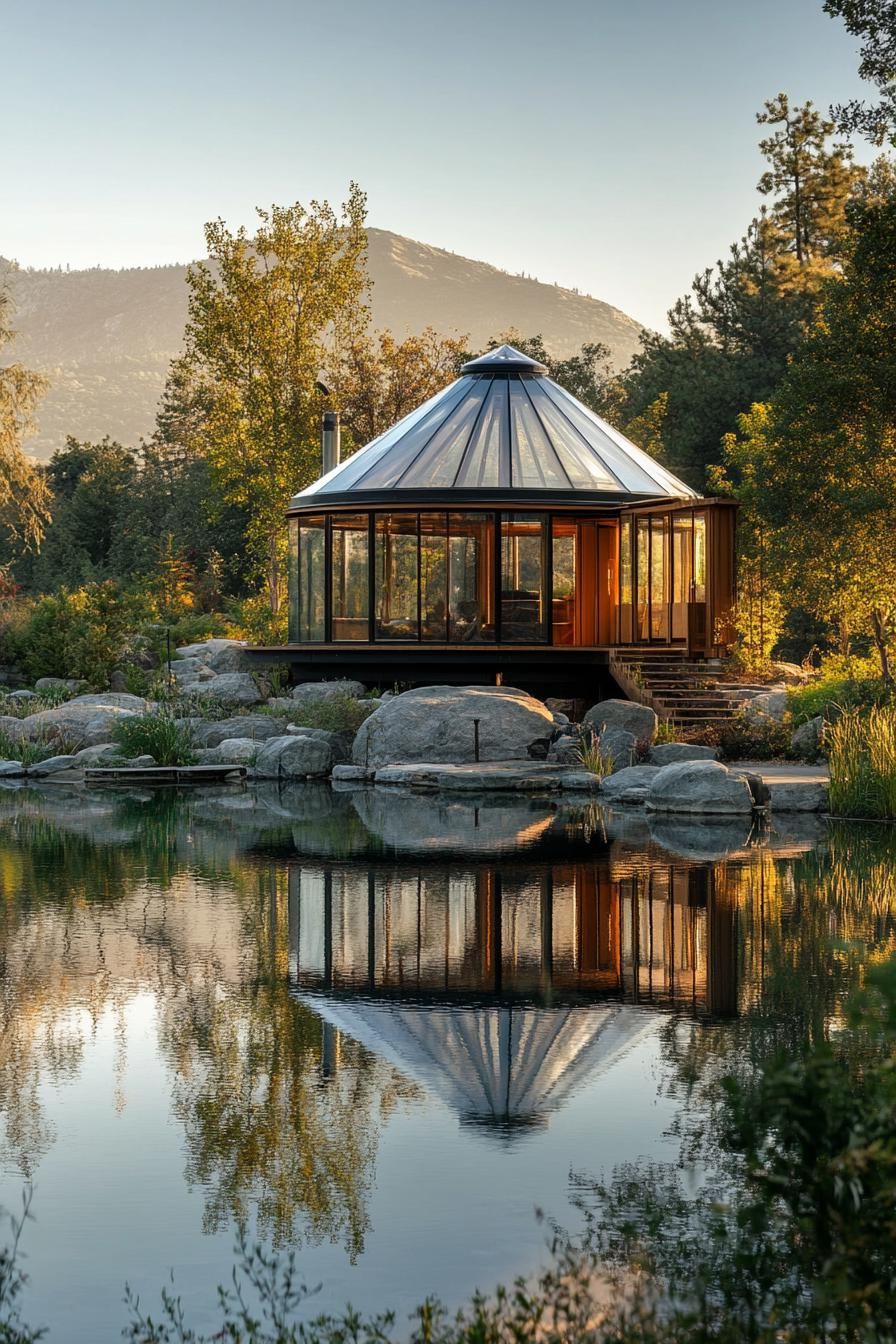 Luxury Yurts With Hot Tubs and Fishing Docks - photo 4