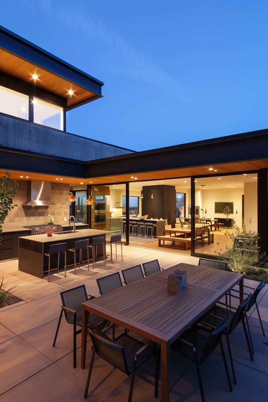 Outdoor Kitchens Built for Dining