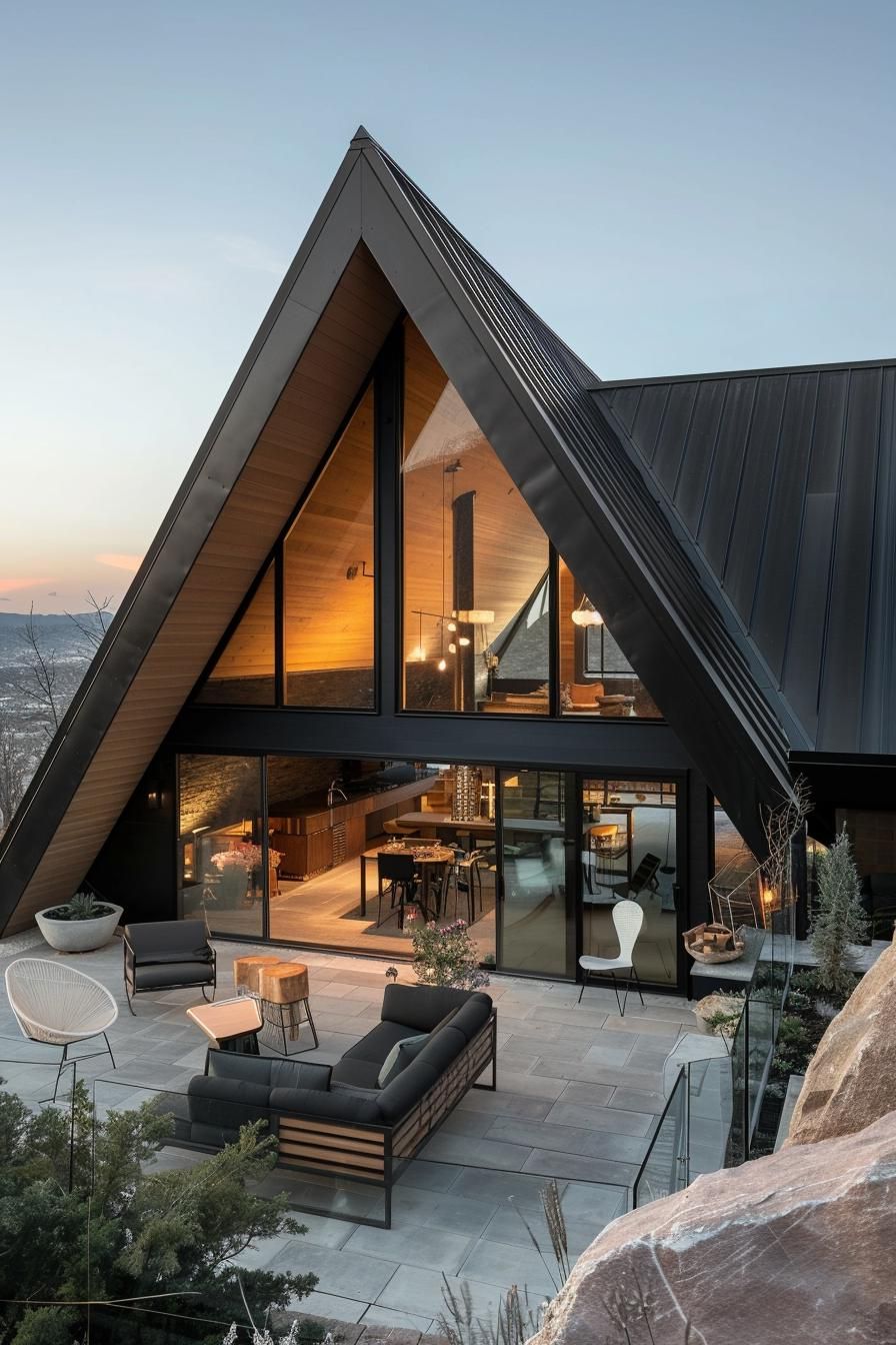 A-frame Designed for Indoor-outdoor Living - photo 3