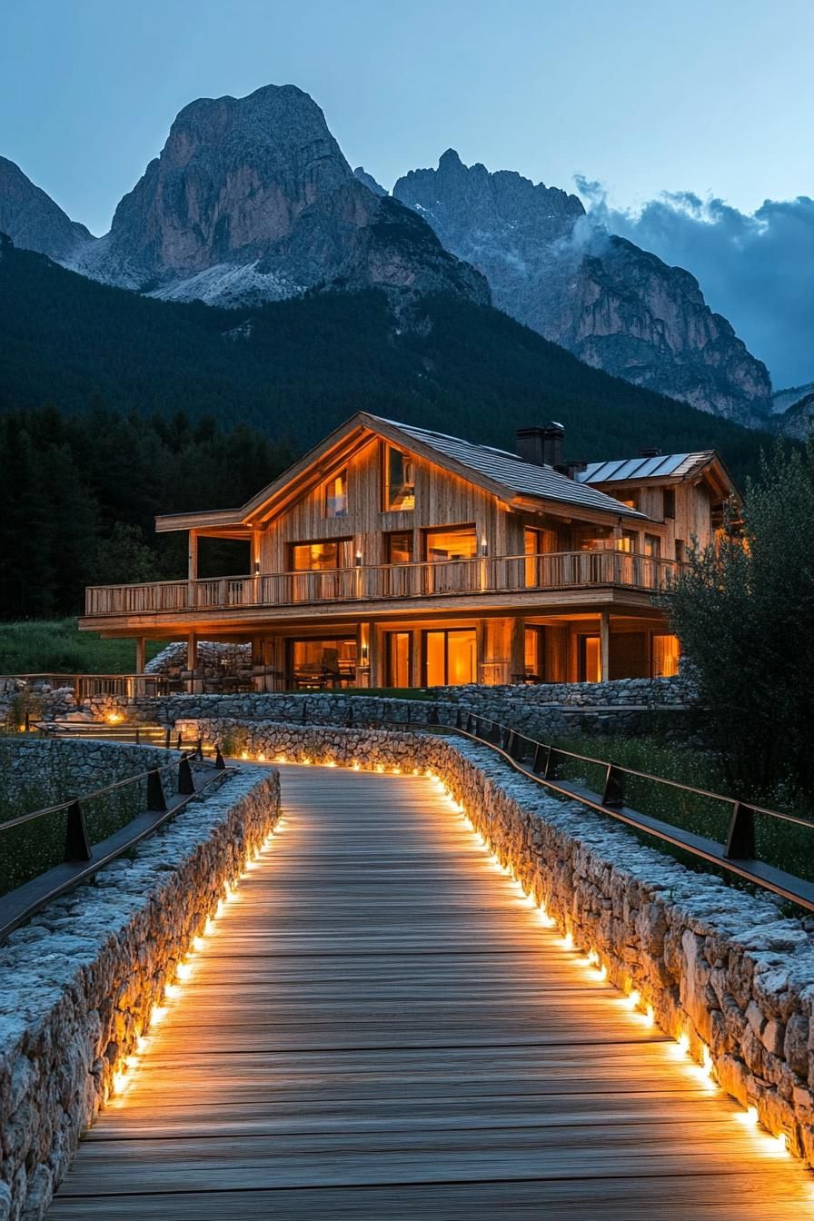 A Peaceful Mountain Mansion Escape