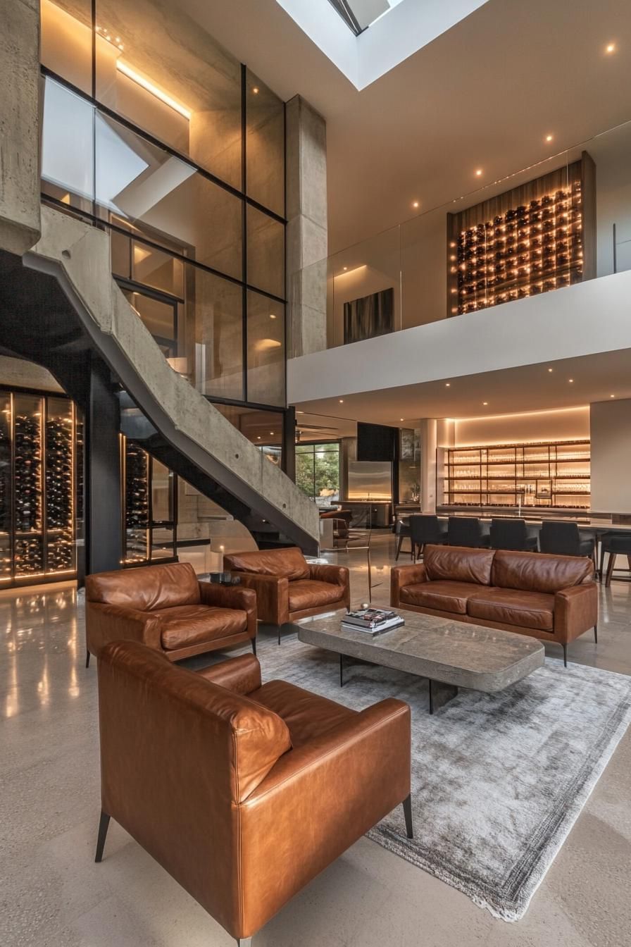 Wine Cellar With a Private Tasting Room